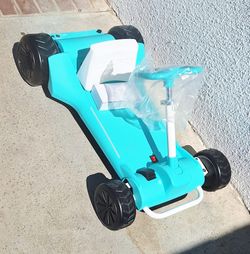 Droyd Zypster Electric Go Kart for Kids, 25V Lithium Ion Battery w/Dual 50W Brushed DC Motor Up to 3-6 Mph, Adjustable Height and Seat, Gifts for Boys