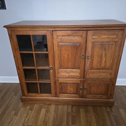 Solid Wood TV Stand/Cabinet 