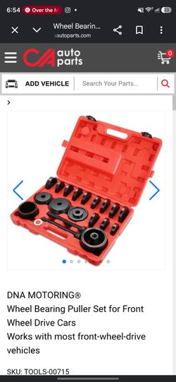 Wheel Bearing Tool Set