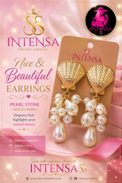 A beautiful earrings