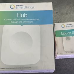 Samsung Smartthings Hub and Motion Sensor