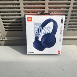 JBL Tune 510BT Pure Bass Wireless Headphones 