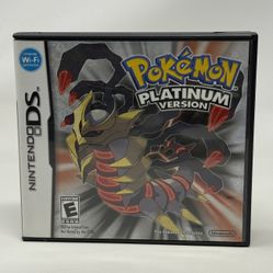 Pokemon Platinum Nintendo DS Complete CIB Authentic