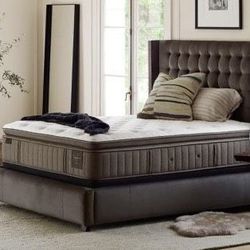 Queen Size Mattress Stearns Foster LUX ESTATE MOORE Pillow Top 14” inches Thick Firm New From Factory Delivery Same Day 