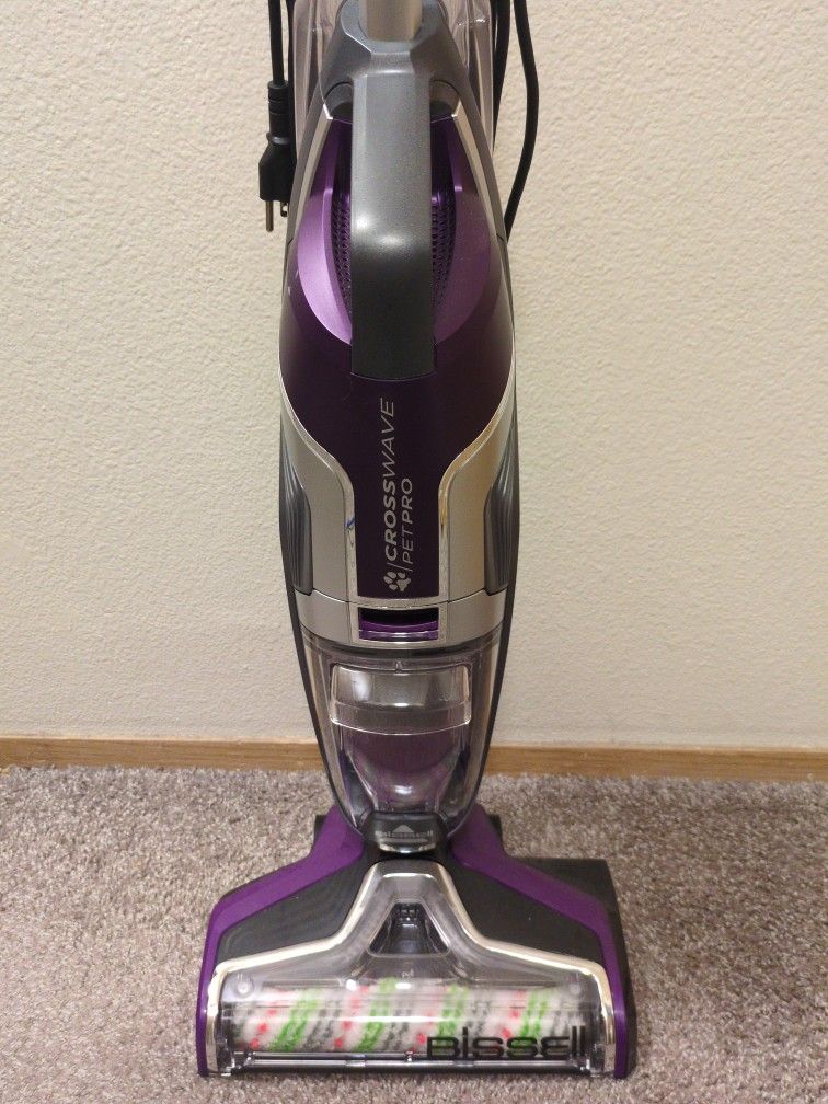BISSELL CrossWave Pet Pro Multi Surface Wet Dry Vac 25-ft Steam mop