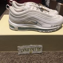 Nike Air Max 97 x MSCHF INRI Jesus Shoes