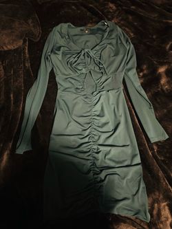 Green cute summer dress!