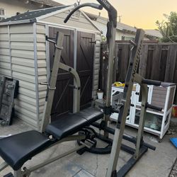 Nautilus Half Cage With Squat Rack Bsnch 