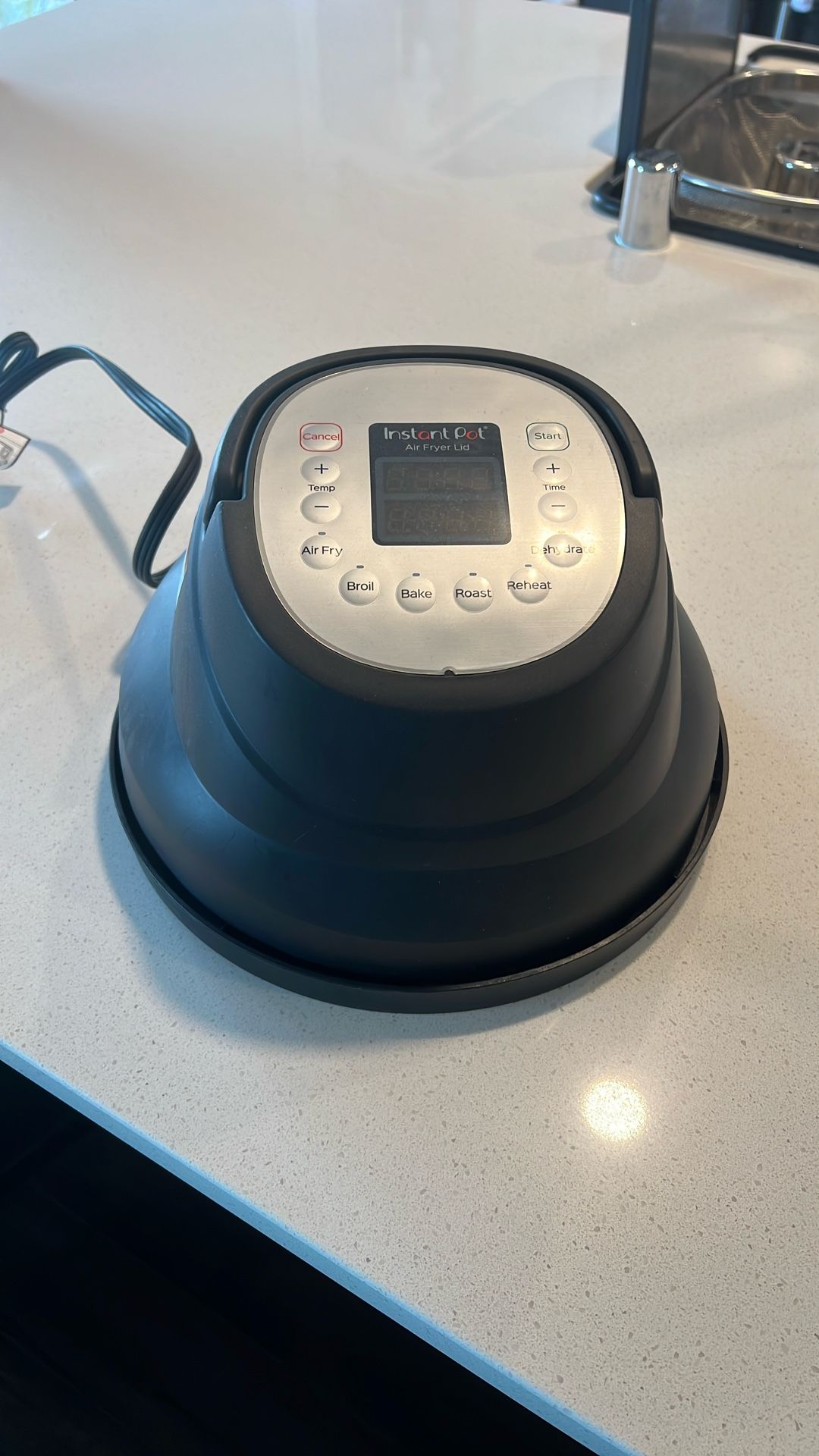 Instant Pot Air fryer Lid With Pot