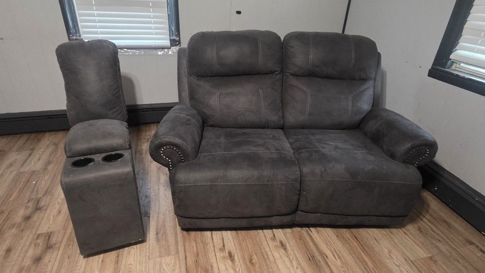 Recling Love Seat