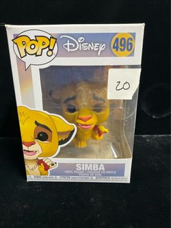 Funko Pop! Vinyl: Disney - Simba (Grub) #496