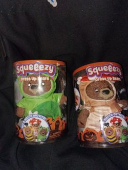 Squeezy dress up bear bears squishy pets needoh