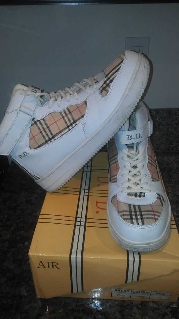 Moch Burberry High Tops(custom)