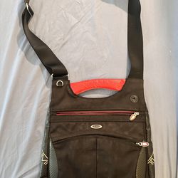 Tumi X Ducati Collaboration shoulder messenger Bag