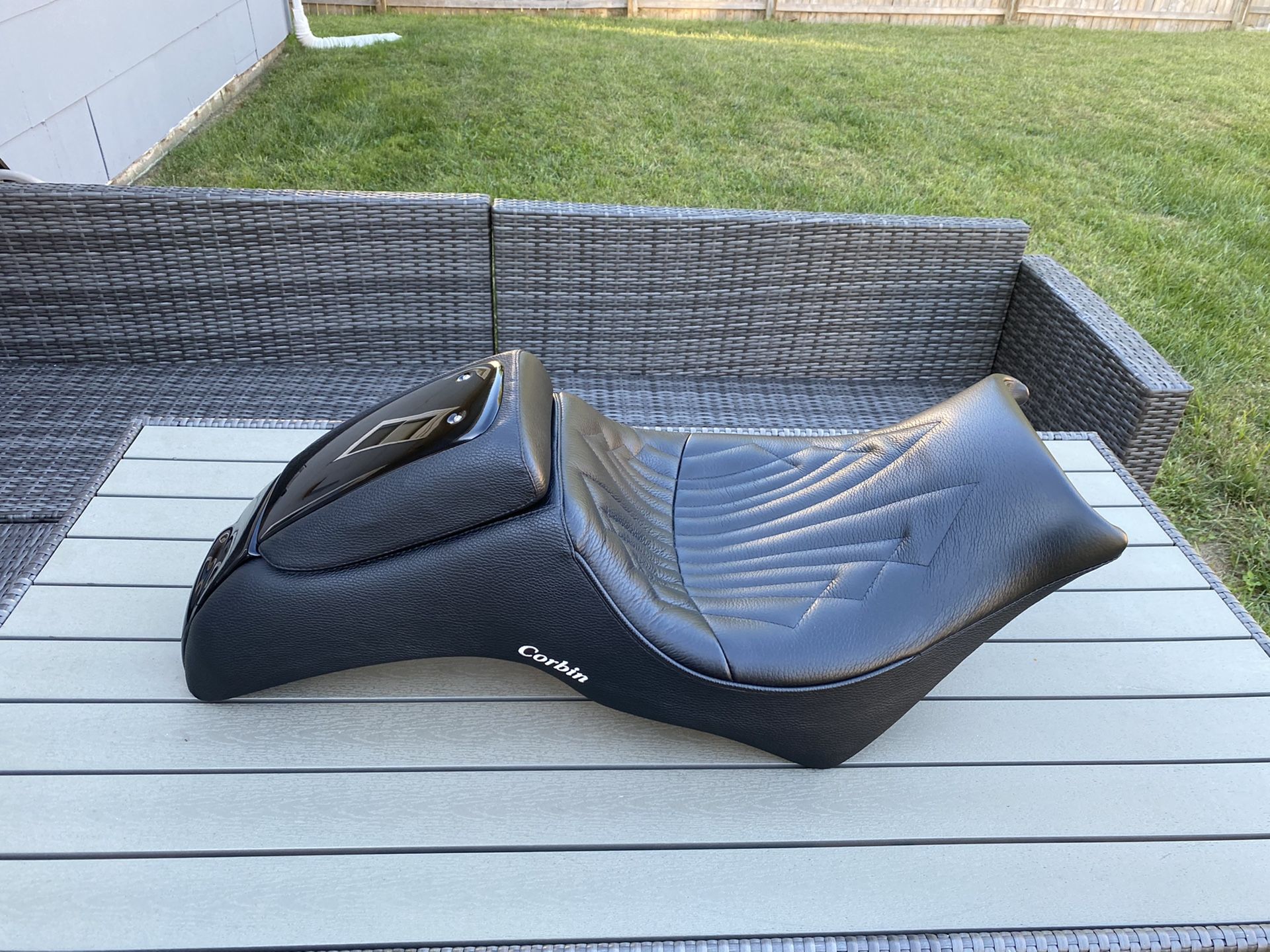 Corbin motorcycle seat