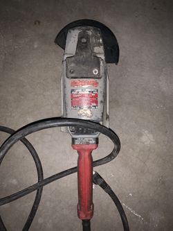 9 Inch Heavy Duty Milwaukee grinder