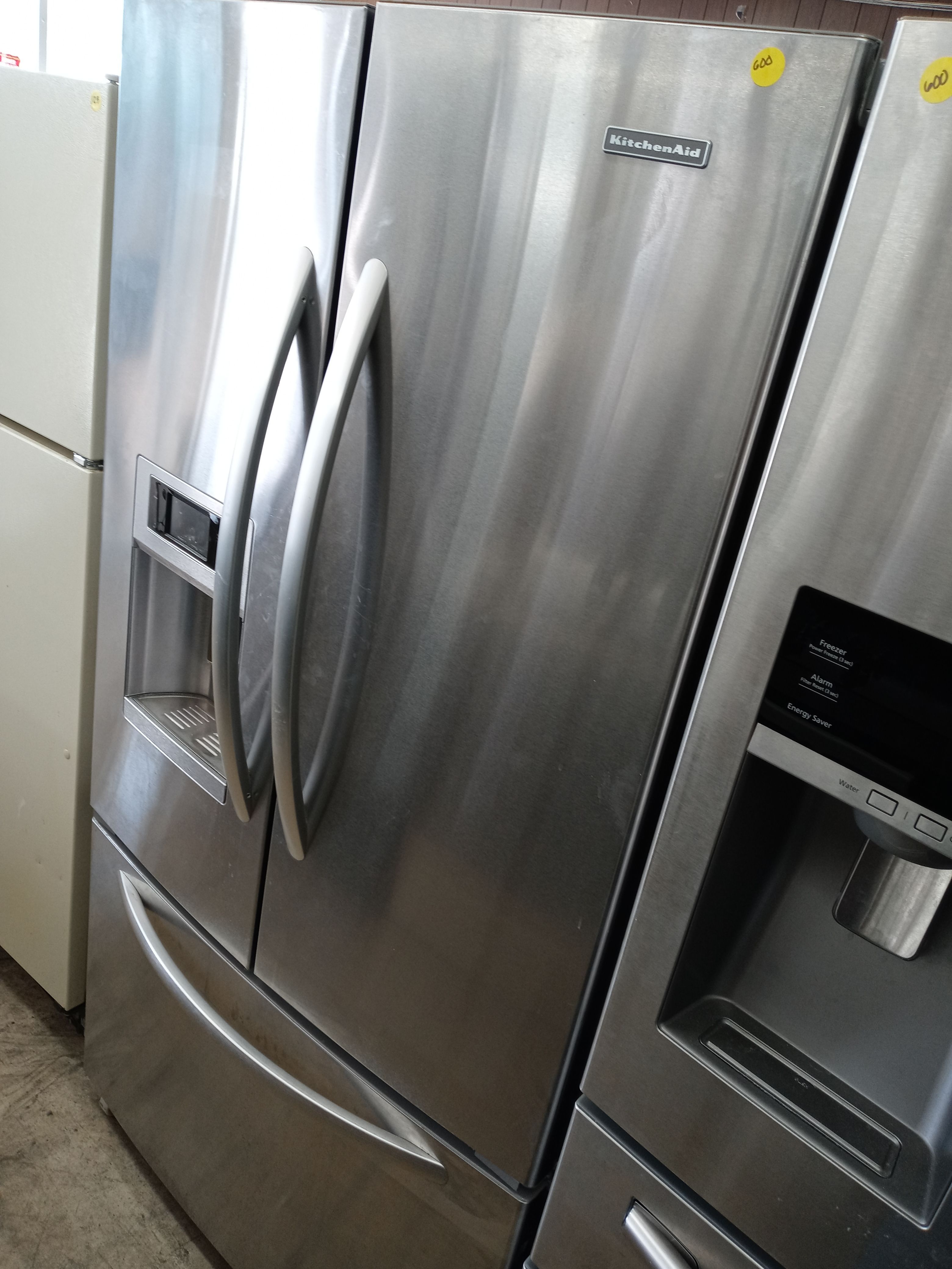 KitchenAid stainless steel french door refrigerator - Free delivery