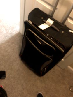 Used suitcase