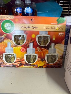 Air Wick Pumpkin Spice Scented Oil Refills 5-Pack