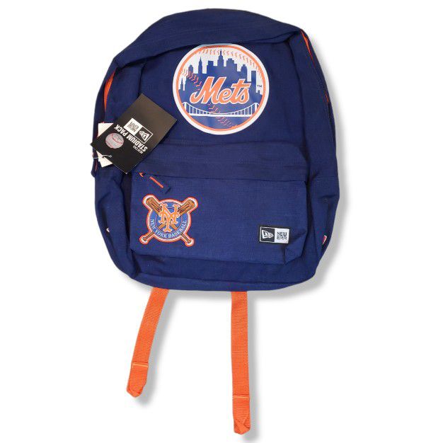 New Era Stadium Pack Backpack Heritage Patch New York Mets MLB Baseball New With Tags
