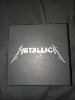 Metallica belt buckle.