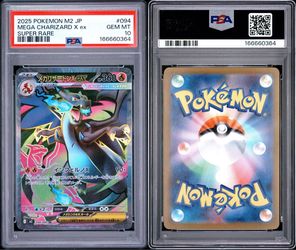 PSA 10 Mega Charizard X ex #094 Super Rare – Japanese Inferno X – Pokemon TCG Card