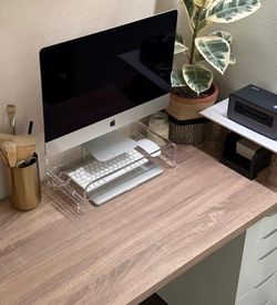 Acrylic Computer Monitor Stand/Riser