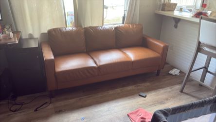 Brown couch
