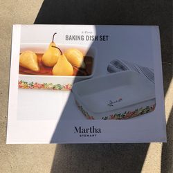 Martha Stewart 2 Piece Baking Dish Set