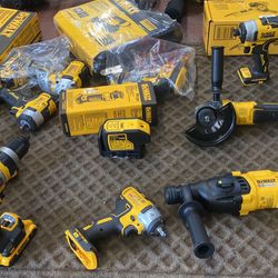New tools, in good condition.  Prices vary, ranging from $120to $520 dollars.  There is a one month guarantee, the money is not returned, only credit 
