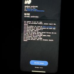 Jail broken iPhone XR