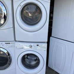 Whirlpool Duet Stackable Washer And Gas Dryer 