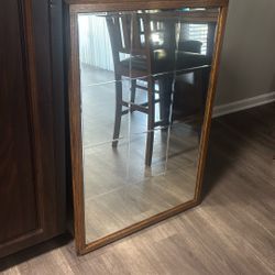 Brown mirror