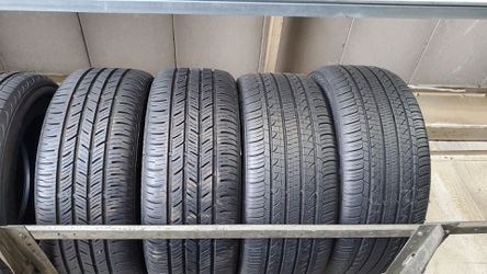 Four good set of slightly use tires for sale 225/45/17