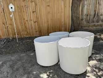 4 Huge Planter Pots $150