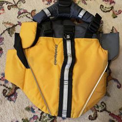 Stohlquist WaterWare Pup Float Deluxe Life Jacket, Mango, Medium