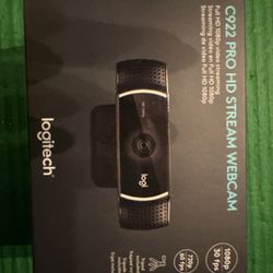 LOGITECH C922 Pro HD STREAM WEBCAM