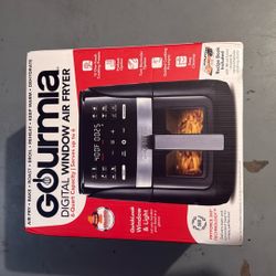 Gourmia Digital Window Air Fryer 6-Quart Capacity