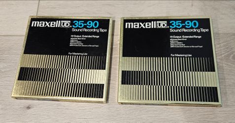 Maxell UD 35-90 Reel To Reel Sound Recording Tape