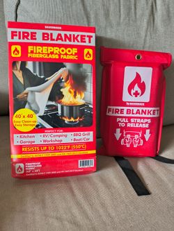Fire blankets