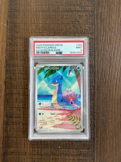 Pokemon TCG Destined Rivals Misty’s Lapras 194/182 PSA 9