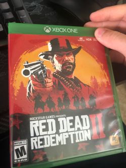 Red Dead Redemption 2 Xbox 1