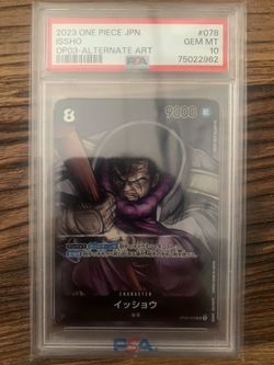 Issho OP03-78 Alt Art Japanese PSA 10