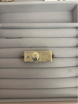 Dollar Bill Double Ring