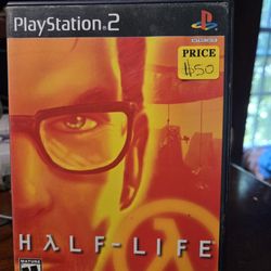 Half-Life. Playstation 2 $50