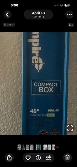 Empire 48" Compact Box Level
