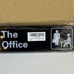 PLAQUE / SIGN “THE OFFICE” (2) - $10