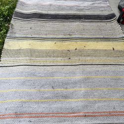 5ft X 8ft OMBER POP INDOOR/ OUTDOOR