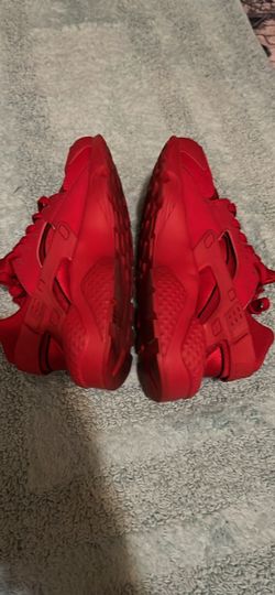 Nike Air Huarache Red Sneakers