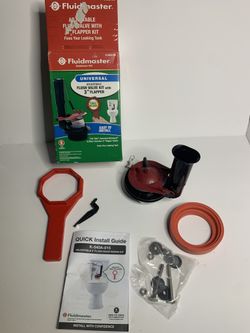 3” Flash Valve Kit with Flapper – Quick Sale!